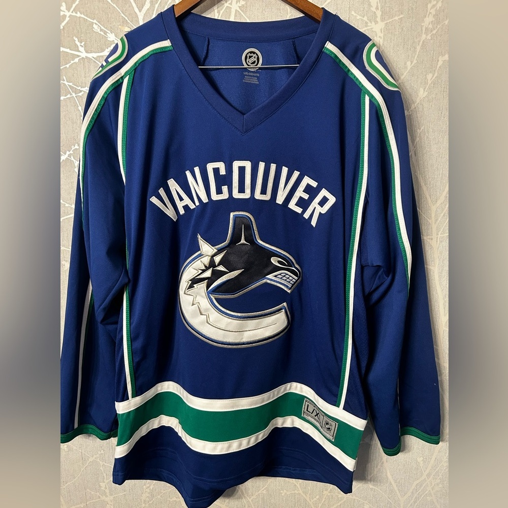 Plain Vancouver Canucks Jersey Blue